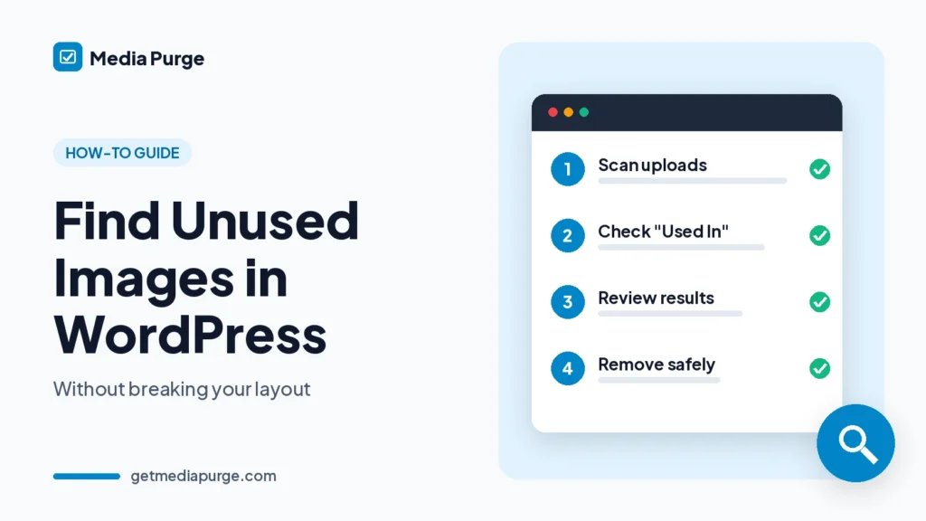 Find unused images in WordPress without breaking your layout